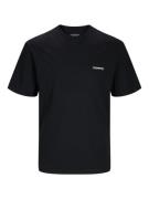 JACK & JONES Bluser & t-shirts 'JORPORTLAND'  dueblå / sort / hvid