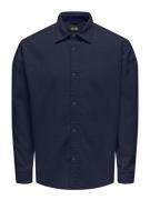 Only & Sons Skjorte 'LEDGER'  navy