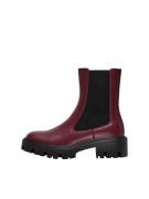 ONLY Chelsea Boots 'ONLBETTY-1'  burgunder / sort