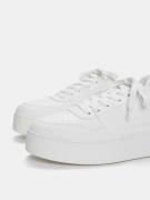 Pull&Bear Sneaker low  hvid