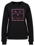 19V69 ITALIA Sweatshirt 'Suzette'  pink / sort