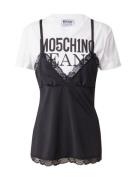 Moschino Jeans Shirts  sort / hvid