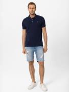 Cool Hill Bluser & t-shirts 'Miguel'  navy / fersken