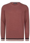 Felix Hardy Pullover  mørk pink / sort / hvid