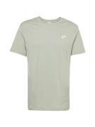 Nike Sportswear Bluser & t-shirts 'CLUB'  pastelgrøn / hvid