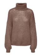 VERO MODA Pullover 'ERIN'  brun