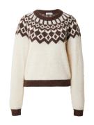 Designers Remix Pullover 'Verona'  beige / choko