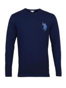 U.S. POLO ASSN. Bluser & t-shirts  navy / aqua