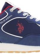 U.S. POLO ASSN. Sneaker low 'Tabry007'  navy / rød / hvid