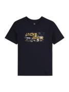 Jack & Jones Junior Shirts  navy / grå / orange / hvid