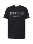 ICEBERG Bluser & t-shirts  sort / hvid