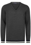 Felix Hardy Pullover  antracit / sort / hvid