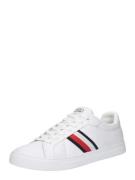 TOMMY HILFIGER Sneaker low 'ICON COURT'  mørkeblå / rød / hvid