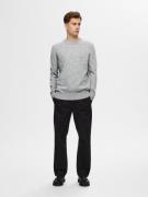 SELECTED HOMME Pullover 'SLHRAI'  grå-meleret