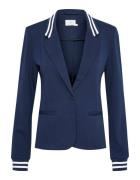 Kaffe Blazer  marin / hvid