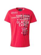 CAMP DAVID Bluser & t-shirts 'Heli Flight'  azur / blodrød / sort / hv...