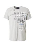 CAMP DAVID Bluser & t-shirts  blå / natblå / grå-meleret / hvid