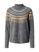 ONLY Pullover 'ONLAMELIA'  lysebeige / turkis / brun / grå-meleret