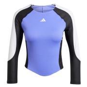 ADIDAS PERFORMANCE Funktionsbluse  lyselilla / sort / hvid