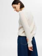 SELECTED FEMME Pullover 'SLFSia Ras'  lysebeige