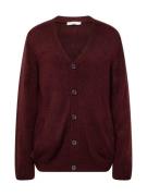 ABOUT YOU Cardigan 'Mirco'  burgunder / sort