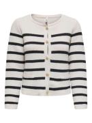 ONLY Cardigan 'ONLLaura'  sort / hvid