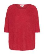 SOAKED IN LUXURY Pullover 'Tuesday'  cranberry