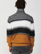 KOROSHI Pullover  okker / sort / hvid