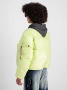 ALPHA INDUSTRIES Overgangsjakke 'MA-1'  lime