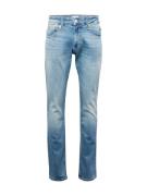 Tommy Jeans Jeans 'SCANTON'  blue denim / rød / hvid