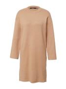 VERO MODA Strikkjole 'GOLD'  lysebeige