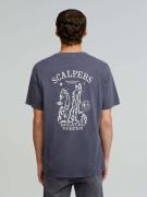 Scalpers Bluser & t-shirts 'Breathe Cure'  navy / hvid