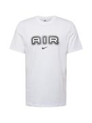 Nike Sportswear Bluser & t-shirts 'AIR'  sort / hvid