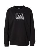 EA7 Emporio Armani Sweatshirt  sort / hvid