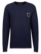 19V69 ITALIA Pullover ' KRIS '  navy / rød / hvid