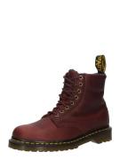 Dr. Martens Snørestøvler '1460'  mørkerød