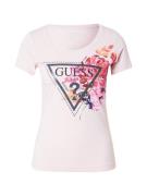 GUESS Shirts 'PEONY'  mørkegrå / orange / pink / lys pink