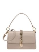 TOMMY HILFIGER Håndtaske 'Luxe'  beige / guld