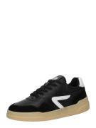 HUB Sneaker low 'Court'  sort / hvid