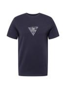 GUESS Bluser & t-shirts 'JIMMY'  navy / hvid