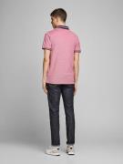 JACK & JONES Bluser & t-shirts 'Paulos'  navy / eosin / rød / hvid