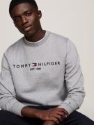 TOMMY HILFIGER Sweatshirt  navy / grå-meleret