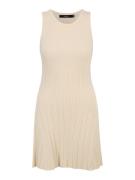 Vero Moda Petite Strikkjole 'STEPHANIE'  beige