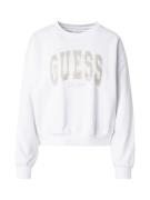 GUESS Sweatshirt  ecru / abrikos / transparent / hvid