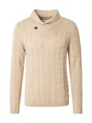 JACK & JONES Pullover 'JPRBLucrash'  beige