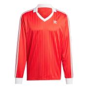 ADIDAS ORIGINALS Bluser & t-shirts 'Adicolor'  rød / hvid