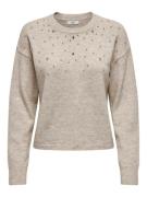 JDY Pullover 'JDYNAMI LIFE'  taupe