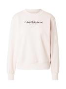 Calvin Klein Jeans Sweatshirt  pastelpink / sort