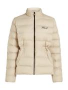 Karl Lagerfeld Vinterjakke  beige / sort