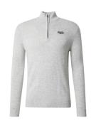 Superdry Pullover 'Essential'  grå-meleret / sort